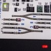 KELIK K48079 O-2A Skymaster interior 3D decals small version for ICM kit 1/48